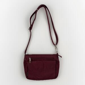 Travelon Anti Theft Classic Purse Crossbody - Purple - 11x8x3